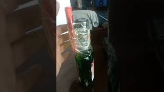 bottle with fire bottle fire firstvlog shorts viralvideo entertainment environment funny [upl. by Ijat]