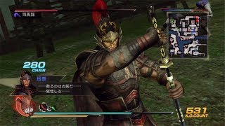 Dynasty Warriors 8 JPN  Zhou Tai Gameplay MAX STATS Chaos Difficulty HD [upl. by Schrick]