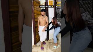 Towel prank on me 😂 ytshorts funny funny couplegoals comedy trending [upl. by Pich660]