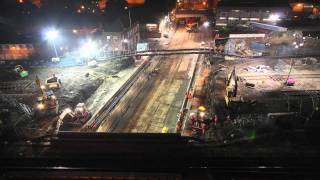 Crossrail Caversham Bridge Construction [upl. by Kepner289]