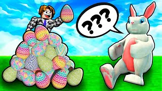 SAINDO DE 🥚1 OVO PARA 🥚874258659 OVOS NO ROBLOX ENQUANTO O COELHO MISTERIOSO Egg Hunt Tycoon [upl. by Geibel]