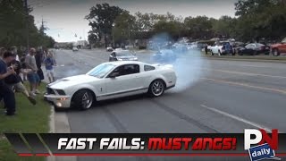 Fast Fails Mustang Leaving Car Shows Edition [upl. by Nieberg]