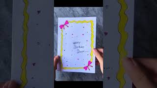 3 Different One Page Only cards gift ideas diy yt [upl. by Gnak]