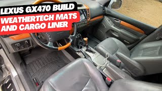 GX470 Build  WeatherTech Mats and PlateReverse light set up [upl. by Anilasor]