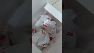 Unboxing Raffaello chocolate 👌👌ytshorts plzsubscribe [upl. by Trahern198]