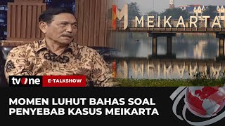 Luhut soal Kasus Meikarta Pengurusan Izin Lambat  ETalkshow tvOne [upl. by Newton]