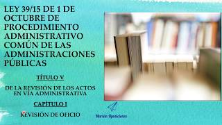 REVISIÓN DE OFICIO LEY 3915 de Procedimiento Administrativo Común [upl. by Hsaka]