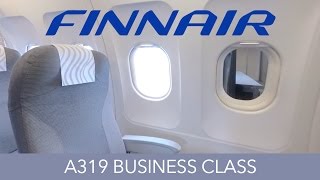 Finnair A319 Business Class Review HELTXL Finnair Schengen Lounge [upl. by Schnurr]