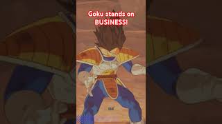 Goku finally stands on business songoku shorts dragonball vegeta sparkingzero sparki [upl. by Kcirnek187]