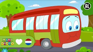 DE WIELEN VAN DE BUS  Kinderliedjes  Liedjes voor Peuters en Kleuters  Minidisco [upl. by Ziza176]