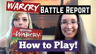 Warcry  Battle Report and How to Play Using the Starter Set [upl. by Itsirk]