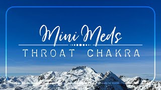 Mini Meditation  THROAT CHAKRA  5 Minute Guided Meditation to Open amp Cleanse your Throat Chakra 💙 [upl. by Calvert]