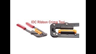 IDC Ribbon Crimp Tool P93100011 [upl. by Nosral]