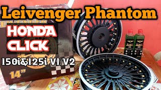 Phantom Leivenger Mags  Honda click 150iamp125i V1V2 [upl. by Tenom]