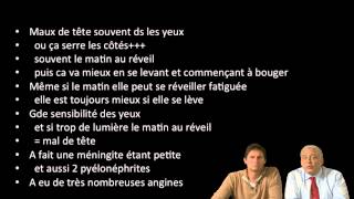 Cas Vidéo 01  Aphtose et céphalées  Planete Homeopathie [upl. by Tigdirb]