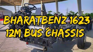 Bharatbenz 1623 12M Bus Chassis ReviewSpecificationsPriceMileage [upl. by Rosella620]