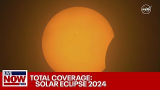 Watch the April 8 2024 solar eclipse coverage from around the country  LiveNOW from FOX [upl. by Mayce817]