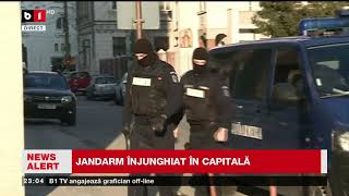 JANDARM ÎNJUNGHIAT ÎN CAPITALĂ Știri B1TV 8 sept 2024 [upl. by Ananna295]