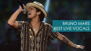 Bruno Mars Best Live Vocals [upl. by Eirek]