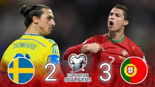 Hattrick Ronaldo  Portugal 32 Sweden💥world cup qualifiers  Extended Highlights amp Goals 1080P 💥 [upl. by Assiar784]