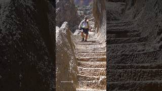 The ancient steps of Dejpart on the migration route of Bakhtiari nomads  پله های باستانی دژپارت [upl. by Yelnik]