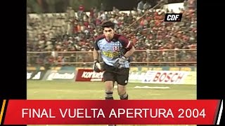 Cobreloa 1 24 1 U de Chile final vuelta Apertura 2004 [upl. by Taima]