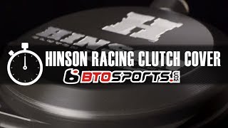 Hinson Racing Clutch Cover  BTOSportscom Product Review [upl. by Ahtiek324]