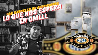 La CARTELERA completa del CMLL durante todo el mes de SEPTIEMBRE 91 ANIVERSARIO DÍA DEL LUCHADOR [upl. by Nickelsen39]