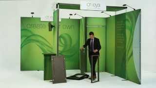 How to set up Creeya™ Exhibition Stand for Trade Shows [upl. by Goldberg]