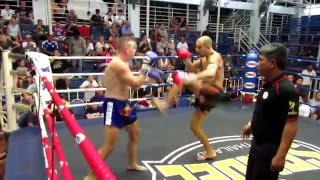 Dave Leduc Tiger Muay Thai vs Hiden Dragon Muay Thai  Bangla Boxing Stadium 4316 [upl. by Mall]