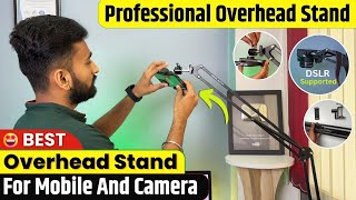 BROLAVIYA Overhead Video Stand⚡Best Overhead Stands for Mobile and Camera [upl. by Allegna]