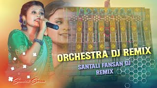 New Santali Fansan Dj Song 2024  santali dj video  Orchestra Dj ReMix  AHP ReMix [upl. by Keeryt]