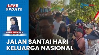 Banjir Hadiah 11 Ribu Warga Tumpah Ruah Ikuti Jalan Santai Hari Keluarga Nasional di Maros Sulsel [upl. by Norej432]