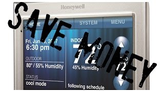 Honeywell Smart WiFi Thermostat  Setup and use [upl. by Ankeny61]