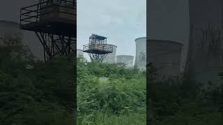 Thermal Power Plant thermal power plantenergybig trending travel new nature train railway [upl. by Aneehta131]