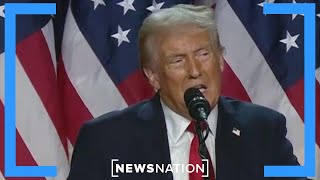 Donald Trump speaks after DDHQ projects win  Election 2024 [upl. by Glenine614]