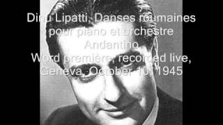 Lipatti Danses roumaines pour piano et orchestre 23 [upl. by Aimerej625]