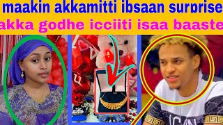 Maakiin akkamitti ibsaan surprise akka godhe icciitii san ifa baafte😱 [upl. by Enyleve]