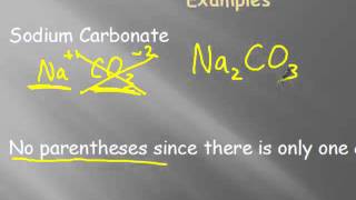 Writing the formula for a ternary ionic compound [upl. by Enelear]