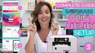 Complete Guide to Sawgrass Print Utility ‼️ Step by Step Help for Switching from Print Manager [upl. by Bala11]