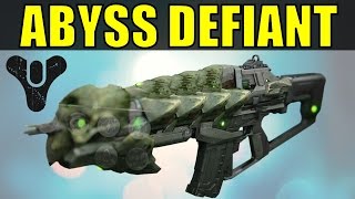 Abyss Defiant  Crotas End Raid Auto Rifle Hard Mode [upl. by Court35]