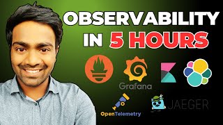 Learn Observability in 5 hours  Tool wise Demo  Complete Demo using Open Telemetry [upl. by Hpesojnhoj]