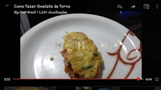 Como fazer Omelete de forno [upl. by Simpson441]