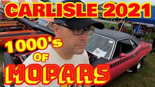 MOPAR MANIA AT CARLISLE CHRYSLER NATIONALS 2021 [upl. by Barnett317]