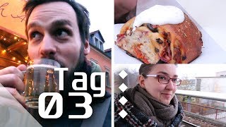 Erster Weihnachtsmarkt  Vlogmas 2017 Tag 3 [upl. by Catha]