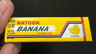 Batook Banana Chewing Gum Asmr [upl. by Kellyann]