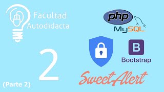 CRUD seguro con PHP y MySQL  Maquetación parte 2 Cap 21 [upl. by Essilem9]