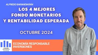 Los 4 mejores fondos monetarios octubre 2024 Groupama Tresorerie Renta 4 renta fija 6 meses Axa [upl. by Berners]