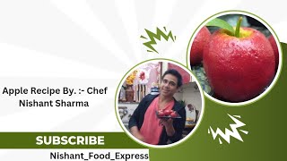 Apple Recipe By  Chef Nishant Sharma shorts food ytb [upl. by Hazem]