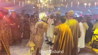 Aristos Band Lagos Wedding Party with The Life of The Party [upl. by Notelrac156]